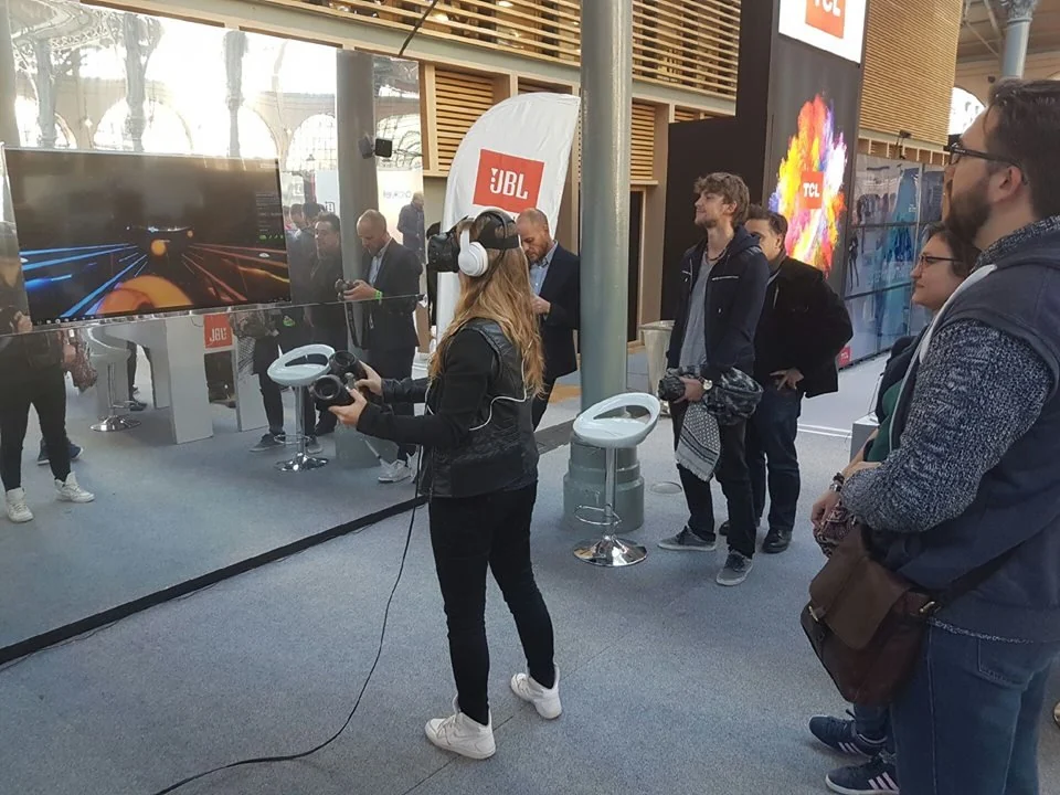 Jeu en VR pour évènement