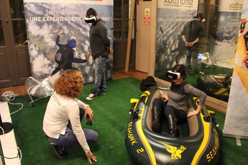 Location animation réalité virtuelle sécurisée et scénarisée