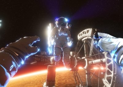 Exploration spatiale en réalité virtuelle