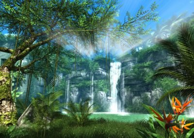 Forêts et nature en réalité virtuelle