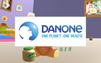Danone – Application réalité virtuelle « Dans la peau d’un bébé »