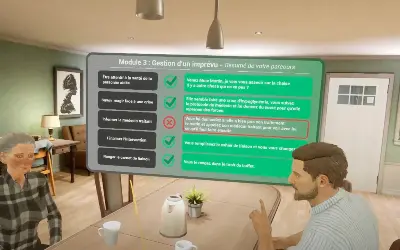 Auxiliaire de vie aide aux personnes agées outil pédagogique innovant