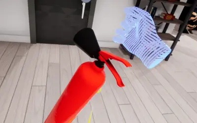 Sécurité incendie-16 Utiliser un extincteur en réalité virtuelle