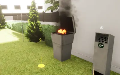 Sécurité incendie-7 simulation virtuelle départ de feu