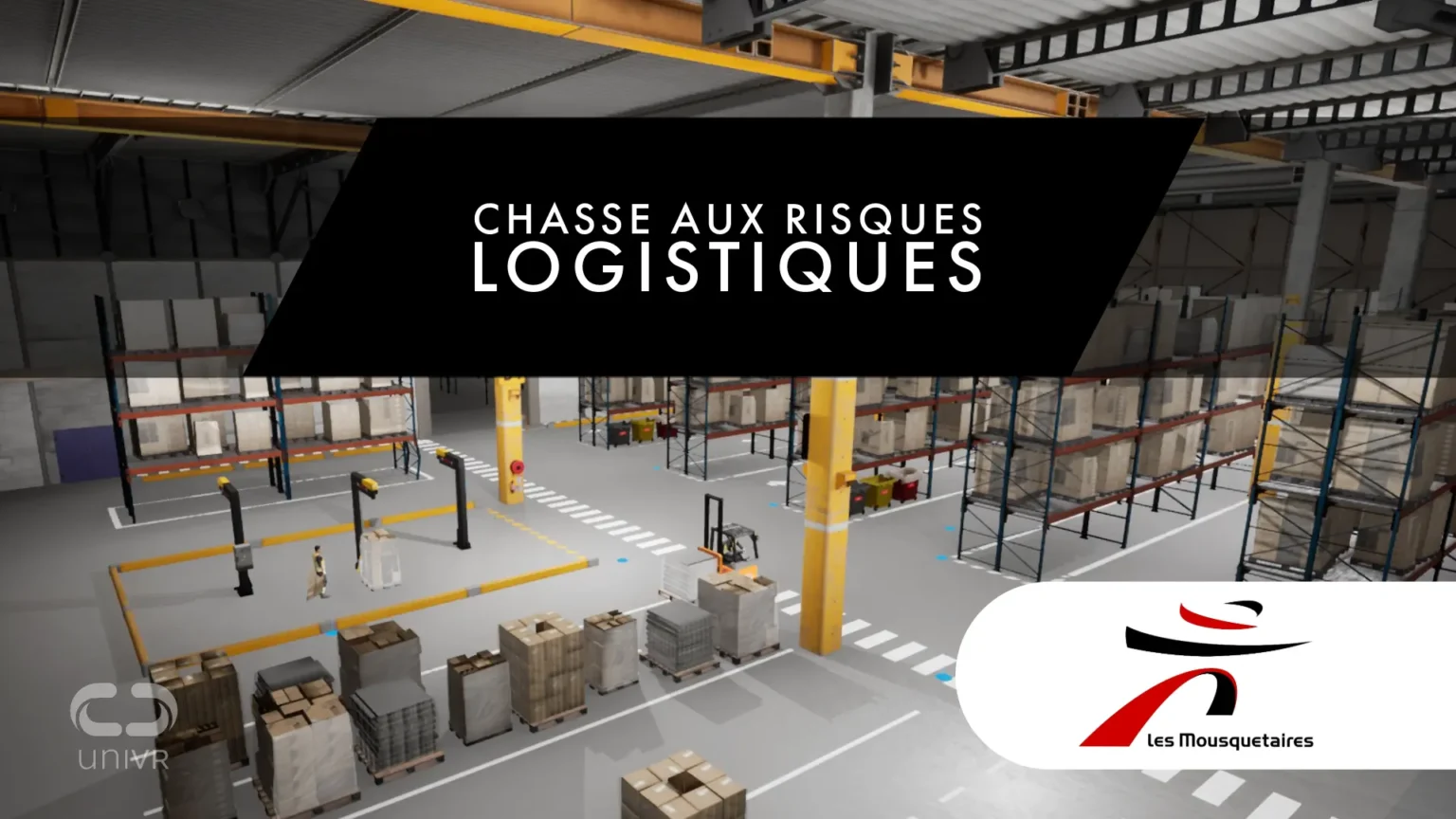 chasse aux risques logistiques Chasse aux risques logistiques en réalité virtuelle