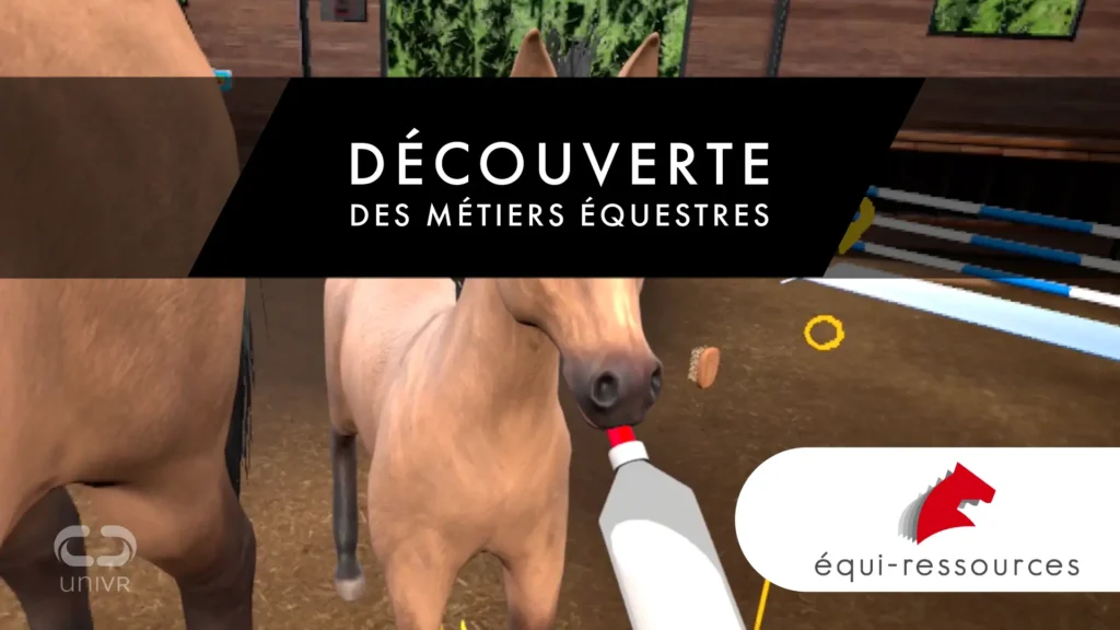 découverte métiers cheval réalité virtuelle Outil découverte métiers et orientation - métiers équestres