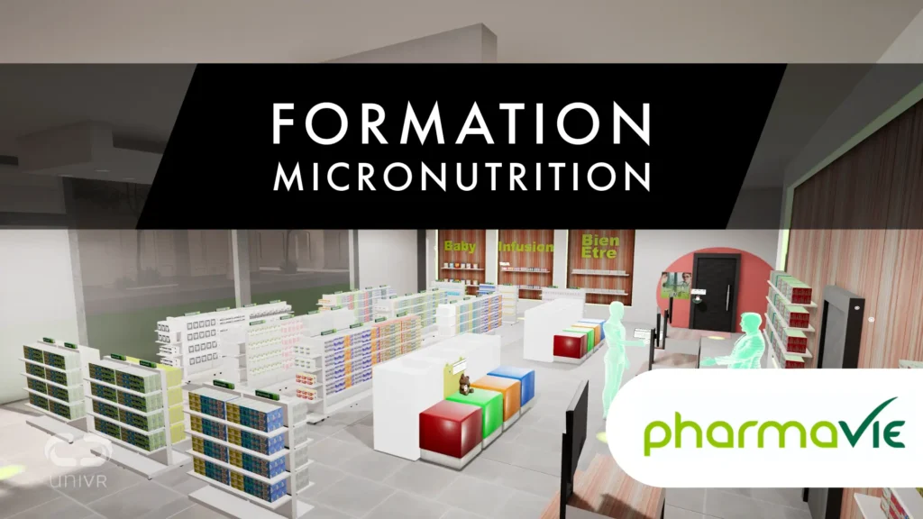 formation pharmacie réalité virtuelle formation VR vente produits