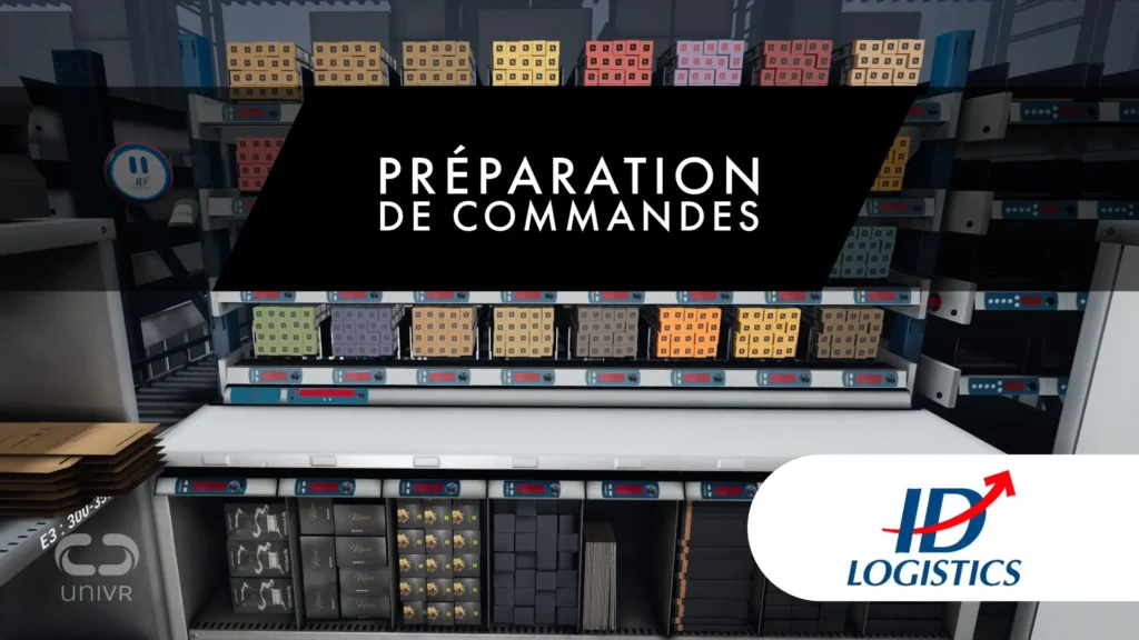 outil formation préparation commande logistique outil formation VR préparation commande logistique