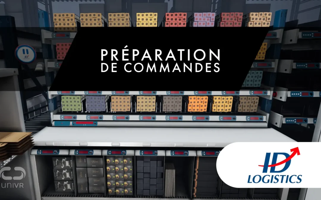 outil formation VR préparation commande logistique