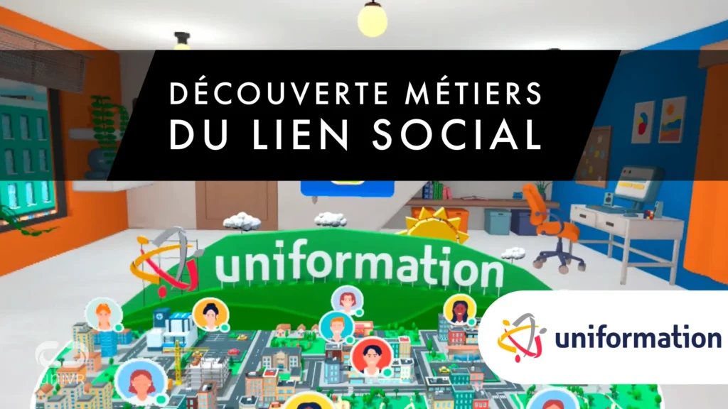 decouverte-metiers-vr-lien-social Découverte métiers en VR - métiers du lien social par Uniformation
