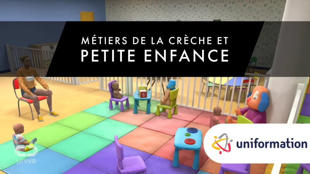 experience-vr-petite-enfance-creche expérience réalité virtuelle sur les métiers de la petite enfance