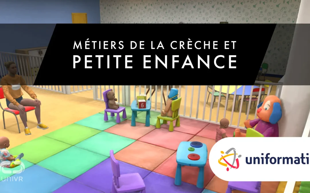 expérience réalité virtuelle sur les métiers de la petite enfance