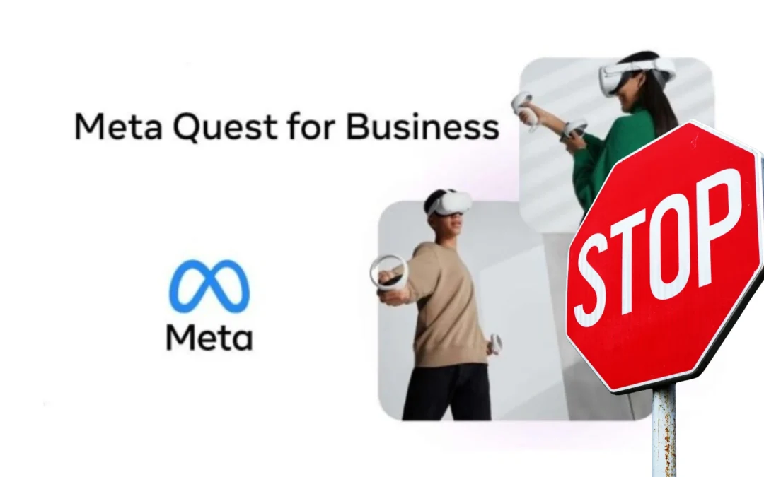 arrêt de meta quest for business comment déployer vr en entreprise ?